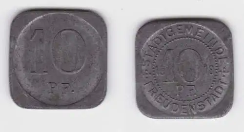 5 Pfennig Eisen Münze Notgeld Stadt Freudenstadt 1918 (140524)