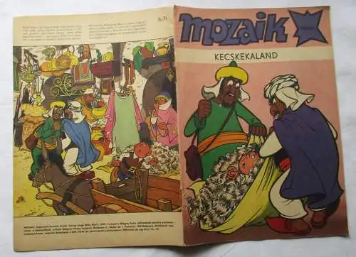MOZAIK Mosaik Abrafaxe 1981/11 EXPORT UNGARN "Kecskekaland" RAR (100011)