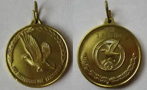 DDR Medaille für hervorragende Leistungen Sektion Sporttauben Gold (113509)
