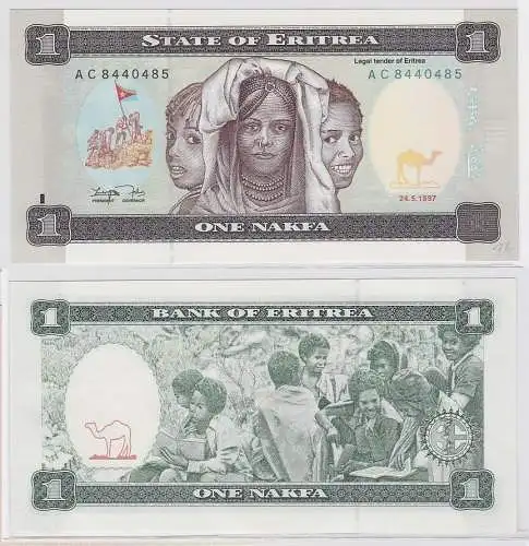 1 Nakfa Banknote State of Eritrea 24.5.1997 (123367)