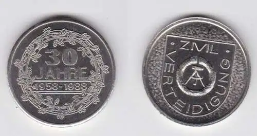 DDR Medaille 30 Jahre Zivilverteidigung 1958 - 1988 (144460)
