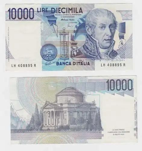 10000 Lire Banknote Italien Italia 1984 Pick 112 (143631)