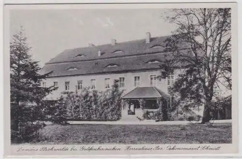 87634 Ak Domäne Strohwalde bei Gräfenhainichen - Herrenhaus