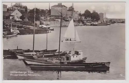 53954 Ak Wittenberge Pdm. - An der kleinen Fährstelle 1939