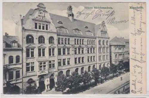 39740 Ak Mannheim höhere Mädchenschule 1907