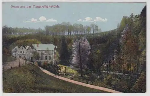 85953 Feldpost Ak Gruß aus der Margarethen Mühle bei Döbeln 1916