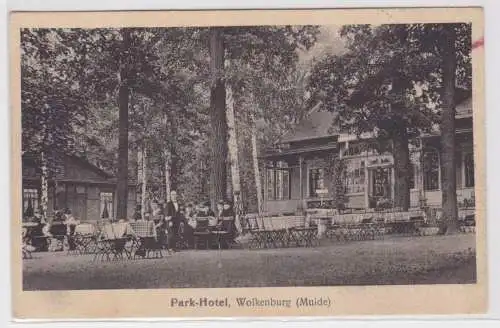 91277 Ak Wolkenburg (Mulde) Park-Hotel 1923