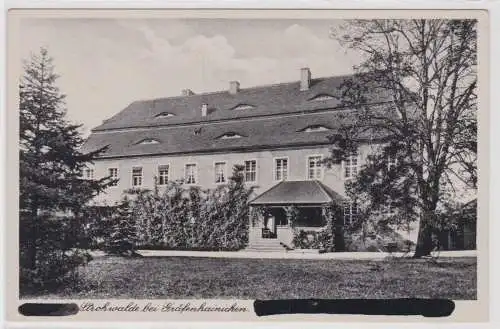 87628 Ak Domäne Strohwalde bei Gräfenhainichen - Herrenhaus