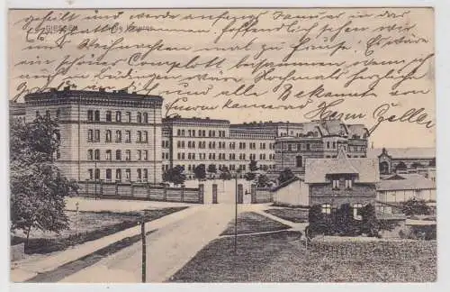 69881 Feldpost Ak Giessen neue Kaserne 1915