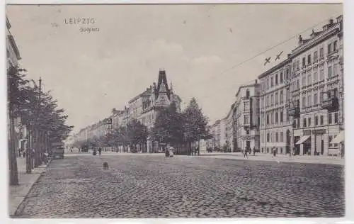 12691 Ak Leipzig Südplatz 1912