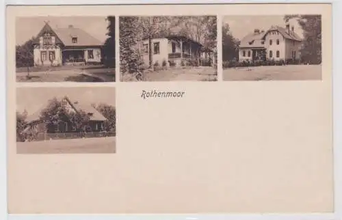 65497 Mehrbild Ak Rothenmoor in Mecklenburg Ortsansichten um 1910