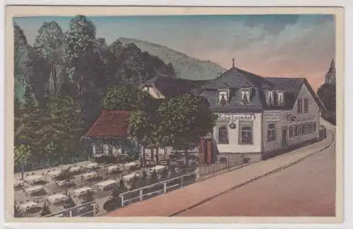 27909 Ak Eggestein im Taunus Kaffee und Restauration zum Schützenhof um 1910