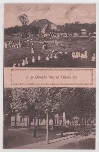 89781 Mehrbild Ak alte Oberförsterei Biederitz 1914