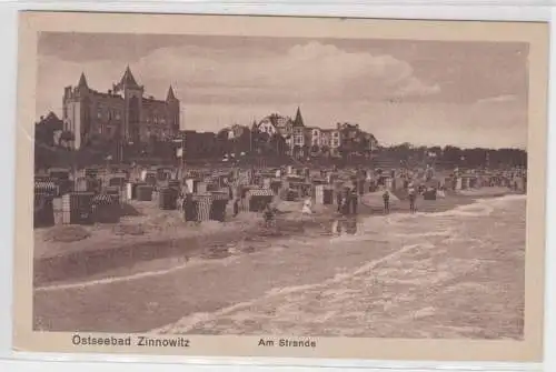 78145 Ak Ostseebad Zinnowitz am Strande 1924