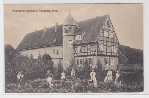 87513 Ak Haushaltungsschule Wandersleben 1911
