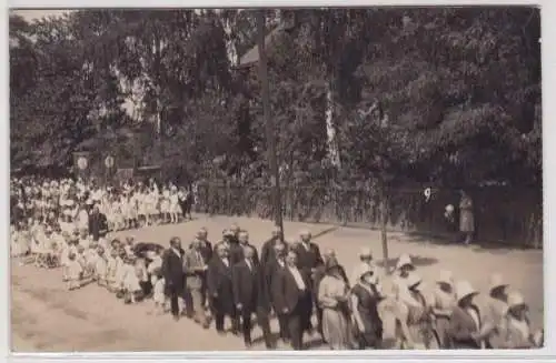 91004 Foto Ak Breslau Fronleichnam Prozession 1930
