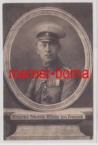78646 Ak Kronprinz Friedrich Wilhelm von Preussen 1.Weltkrieg