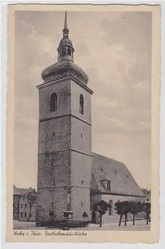 93435 AK Wiehe in Thüringen - Bartholomäus-Kirche