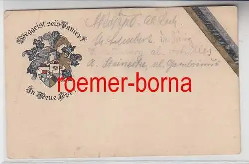 61910 Studentika Ak Eisleben "Berggeist sei´s Panier!" 1929