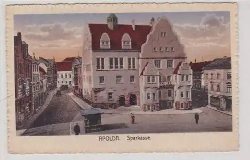 92223 Ak Apolda Sparkasse um 1930