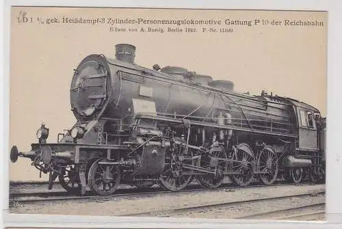 90950 AK Heißdampf-Personenzugslokomotive Gattung P10 der Reichsbahn 1922