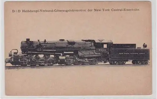 89391 AK Heißdampf-Verbund-Güterzugslokomotive der New York Central-Eisenbahn