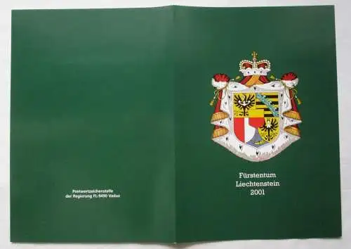Liechtenstein Jahrgang 2001 postfrisch komplett OVP (153310)