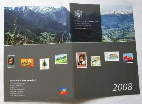 Liechtenstein Jahrgang 2008 postfrisch komplett OVP (155185)