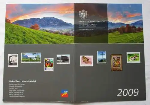 Liechtenstein Jahrgang 2009 postfrisch komplett OVP (151702)