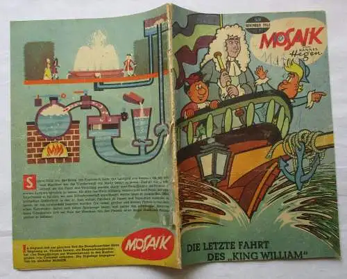 Mosaik von Hannes Hegen Digedag Nummer 60 von 1961 (153798)