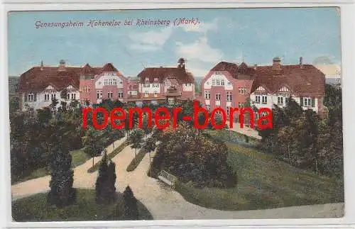 75498 Ak Genesungsheim Hohenelse bei Rheinsberg (Mark) 1915