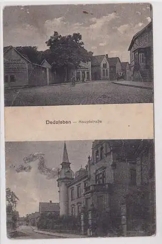 90362 Mehrbild Ak Dedeleben Hauptstrasse um 1910