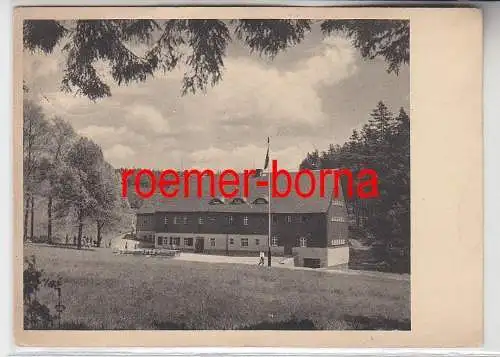 75730 Ak Schullandheim Raummühle bei Grumbach im Erzgebirge 1936