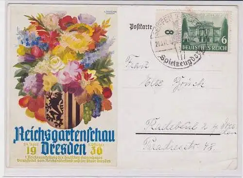 90000 AK Reichsgartenschau Dresden 24. April - 11. Oktober 1936