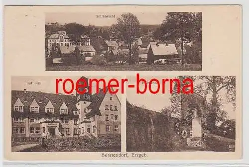 75123 Mehrbild Ak Borstendorf im Erzgebirge 1937