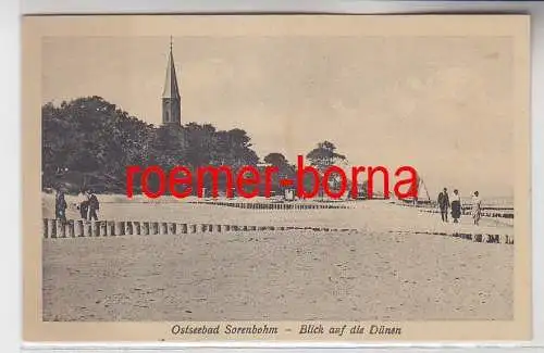 44581 Ak Ostseebad Sorenbohm Sarbinowo Blick auf die Dünen um 1930