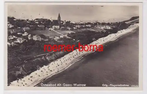 84894 Ak Ostseebad Alt-Gaarz-Wustrow Original Fliegeraufnahme 1939