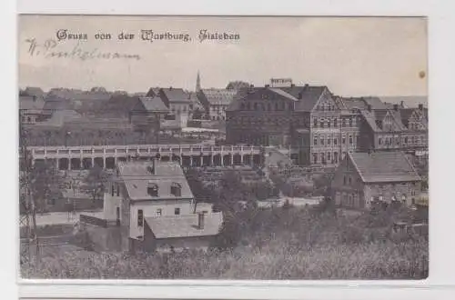 908541 Ak Gruss von der Wartburg in Eisleben 1907