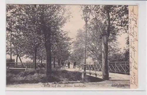 908423 Ak Eisleben - Blick auf die "kleine Landwehr" 1903