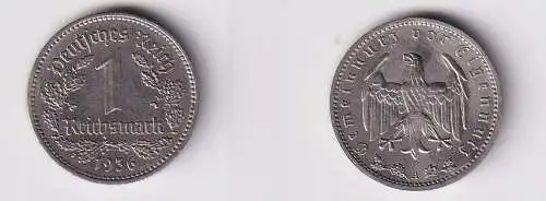 1 Mark Nickel Münze III.Reich 1936 A Jäger Nr. 354 ss (116114)