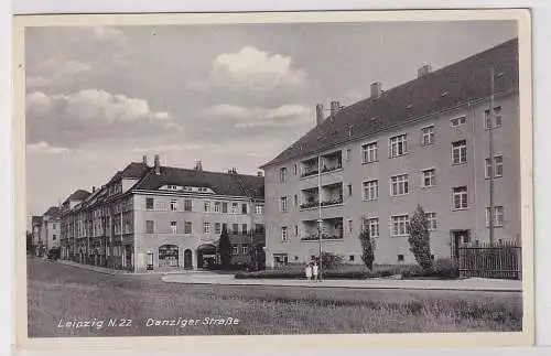 77666 Ak Leipzig Danziger Strasse 1941