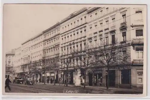 64067 Foto Ak Leipzig Karl Liebknecht Strasse um 1940