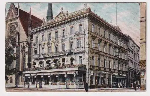 906542 Ak Leipzig - Café Francais Conditorei Inh. Richard Mossig 1911