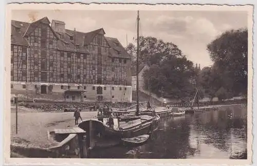 93402 Foto Ak Braunsberg Ostpreußen - Partie a. d. Passarge um 1930