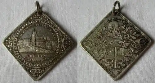 Medaille VI. Allgemeines Deutsches Turnfest Dresden 18.-23. Juli 1885 (133040)