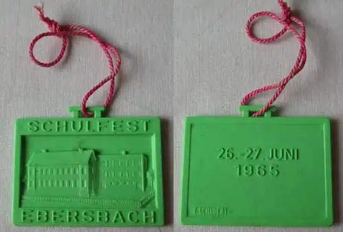 DDR Medaille Schulfest Ebersbach 26.-27. Juni 1965 F.Schubert (153462)