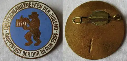 DDR Abzeichen 3. FDJ Deutschlandtreffen Berlin 1964 (102774)