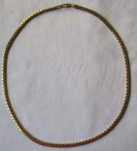 elegante Damenhalskette 333er Gold Gliederkette (162003)