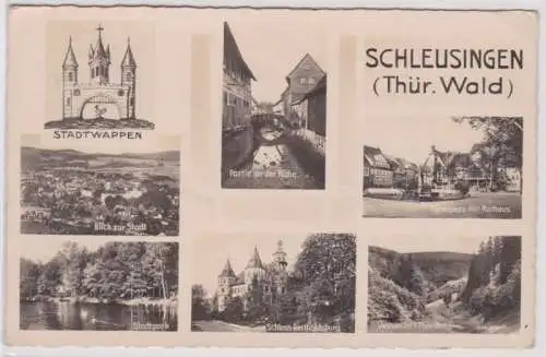 902112 Mehrbild Ah Schleusingen Thüringer Wald 1936
