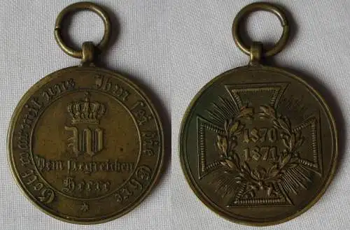 Orden Preussen Kriegsdenkmünze 1870/71 aus Messing (162089)